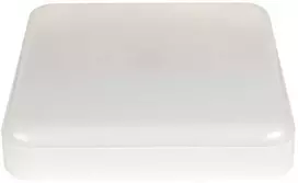 Sieninis šviestuvas Bikuvalt 10W LED plafonas SLIM, kvadratinis, baltas, 4000K, IP65, su judesio davikliu