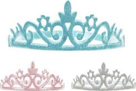 PartyDeco Princesių karūnos 19-20 cm 3vnt
