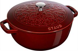 STAUB SPECIAL COCOTTE Apvalus ketaus puodas, lelija, 3,5 ltr, grenadinas