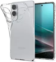 Spigen Liquid Crystal dėklas skirtas Samsung Galaxy S25 Edge – Semi-skaidrus