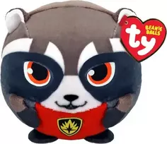 TY Beanie Balls Pliušinis žaislas - Marvel Rocket, 10 cm