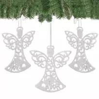 Kalėdiniai angelai Springos 10 cm, 3 vnt.