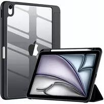 Dėklas na tablet Strado Dėklas Hard Crystal iPad Air 11 6 GEN M2 2024 / 7 GEN M3 2025 - Juodas