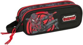 Safta Marvel Spiderman Miles Morales double pencil case