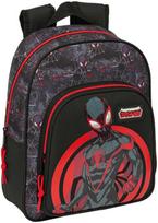 Safta Marvel Spiderman Miles Morales adaptable backpack 33cm