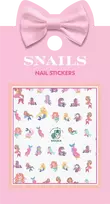 Snails nagų lipdukai, Undinėlės prisilietimas
