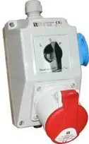 Spamel Montavimo rinkinys su lizdu 16A 5P + 2P + Z L-0-P (ZI03\ R221)