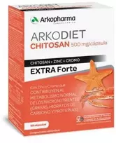 Arkopharma Chitosanas Extra Forte 500mg 60 kapsulių