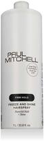 Paul Mitchell Firm Hold Freeze and Shine Hairspray neaerozolinis plaukų lakas, 1000 ml
