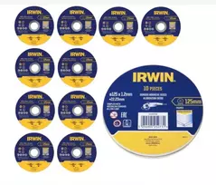 IRWIN PJOVIMO DISKAS METALUI PLOKŠČIAS 125mm x 1,2mm x 22,23mm /10vnt.