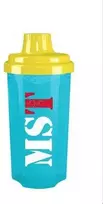 Gertuvė Shakeris sportui 500 ml mėlynas su užsukamu dangteliu MST
