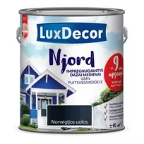 Impregnuojanys dažai medienai LuxDecor Njord, 2,5 l, Norvegijos uolos