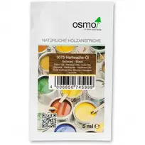 Medinių grindų ir baldų aliejus su vašku OSMO HARDWAX TINTS 3075, juodos sp., 5 ml