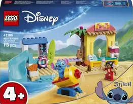 LEGO® ǀ Disney Paplūdimio pramogos su Lilo ir Stiču 43280