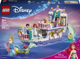LEGO® Arielės karališkųjų vestuvių valtis