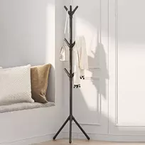 Pastatoma drabužių kabykla su kabliukais (170 cm)