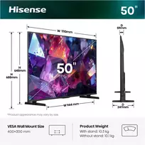Televizorius Hisense 50"