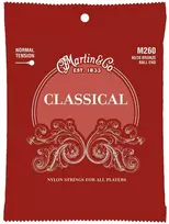 Martin Strings Martin M260 Classical Normal Tension (28-43) - klasikinės gitaros stygos