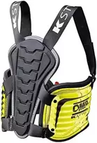 OMP go karts apsauginė liemenė žebruota polikarbonato geltona OMPKK048178ML