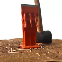 Forest Master skaldymo kirvis, lengvai naudojamas, 17,8 cm USAB modelis, sferoidinis ketaus korpusas