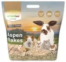 „Nature Land Aspen Chips“ kraikas šunims, 21 l