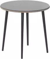 Aosom Sodo stalas 80x80x74 cm Pilkas Plienas