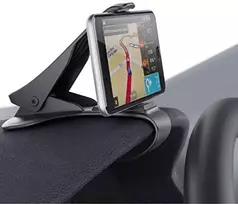 Universalus telefono laikiklis automobiliui, juodas, XLINE