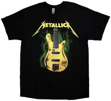 Rock Marškinėliai Metallica Trujillo M72 Bass, Dydis: M