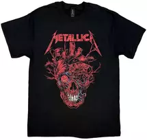 Rock Marškinėliai Metallica Heart Skull, Dydis: M
