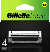 Gillette Labs Skustuvo Vyrams Peiliukai, 4 Skustuvo Galvučių