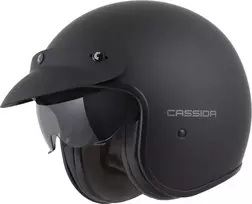 Motociklininko šalmas Cassida Oxygen Solid 2.0 Matte Juodas/Dark Gray