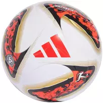 Futbolo kamuolys adidas Bundesliga 26/27 Torfabrik League Box balta ir-oranžinė-auksinė HY5057 (5)
