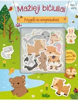 KNYGA Mažieji bičiuliai. Knygelė su magnetukais