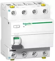 „Schneider Electric IID“ 4P 25A 300MA skirtingos srovės jungiklis