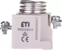 Eti-Polam saugiklių lizdas 1P E27 DII 25A 500V EZV 25-ZP 002322017