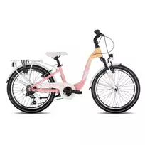 None Dviratis Tabou Queen 20 coral-baltas