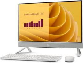 Dell EC27250 | AIO | Desktop | Intel Core 7 | 27 " | 16GB | 150U | DDR5 | 512GB | Intel Graphics | US International | Windows 11 Pro | Warranty 36 month(s) EC27250_RPLU-R_006S_ | 2000001417805