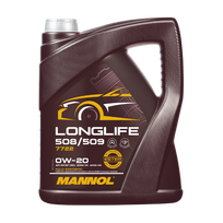 Variklio alyva MANNOL LONGLIFE 508/509 0W20 5L