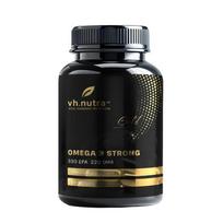 Vitalharmony Omega 3 Strong Maisto papildas su žuvų taukais, 60 kapsulių
