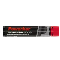 PowerBar Amino Mega Liquid 25 ml Skystas aminorūgščių papildas su vitaminu B6