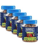SIMPLY FROM NATURE Smart Bites Arklienos dresiruokliai šunims 5x130 g