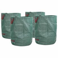 Sodo atliekų maišai 4 pcs Žalia 66 x 66 x 83,5 cm