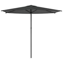Sodo skėtis 270 x 270 cm Poliesteris Stačiakampio Antracito