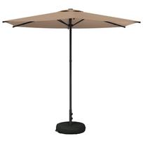 Sodo skėtis 270 x 270 cm Poliesteris Stačiakampio Taupe