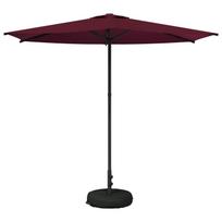 Sodo skėtis 270 x 270 cm Poliesteris Stačiakampio Bordo raudona