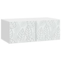 Sieninė TV spintelė 78,5 x 41 x 30 cm Balta Apdirbta mediena