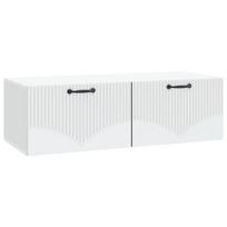 Sieninė TV spintelė Balta 98 x 41 x 30 cm Apdirbta mediena