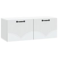 Sieninė TV spintelė Balta 78,5 x 31 x 30 cm Apdirbta mediena