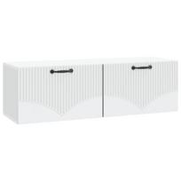 Sieninė TV spintelė Balta 98 x 31 x 30 cm Apdirbta mediena
