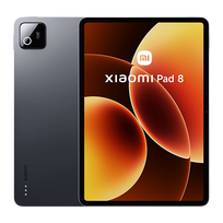 Xiaomi Redmi Pad 8 | Grey | 11.2 inches | 3200 x 2136 pixels | IPS LCD | Qualcomm | 8GB | Snapdragon 8s Gen 4 | 256GB | Wi-Fi | Front camera | 8 MP | Rear camera | 13 MP | Bluetooth | 6 | HyperOS |